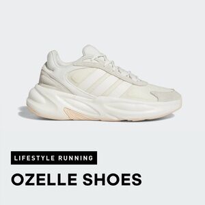 Adidas Cream Sneakers Modern Chunky Design